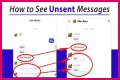 How to See Unsent Messages on Messenger
